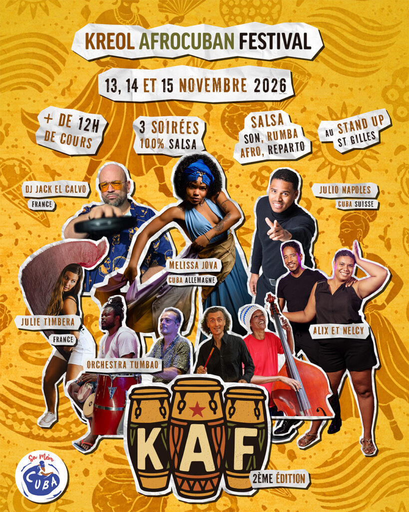 Kreol Afrocuban Festival 13 14 15 novembre 2026